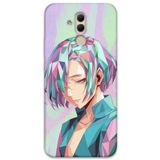 Gramaphone Huawei Mate 20 Lite ile Uyumlu Anime Desenli Telefon Kılıfı + Ekran Koruyucu - 5743