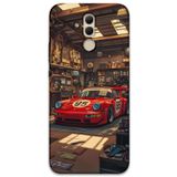 Gramaphone Huawei Mate 20 Lite ile Uyumlu Araba Desenli Telefon Kılıfı + Ekran Koruyucu - 5759