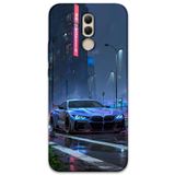Gramaphone Huawei Mate 20 Lite ile Uyumlu Araba Desenli Telefon Kılıfı + Ekran Koruyucu - 5767
