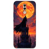 Gramaphone Huawei Mate 20 Lite ile Uyumlu Batman Desenli Telefon Kılıfı + Ekran Koruyucu - 5829