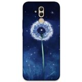 Gramaphone Huawei Mate 20 Lite ile Uyumlu Çiçek Desenli Telefon Kılıfı + Ekran Koruyucu - 5787