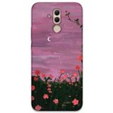 Gramaphone Huawei Mate 20 Lite ile Uyumlu Çiçek Desenli Telefon Kılıfı + Ekran Koruyucu - 5793