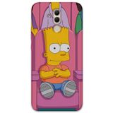 Gramaphone Huawei Mate 20 Lite ile Uyumlu Çizgi Film Desenli Telefon Kılıfı + Ekran Koruyucu - 5820