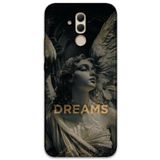 Gramaphone Huawei Mate 20 Lite ile Uyumlu Retro Desenli Telefon Kılıfı + Ekran Koruyucu - 5832