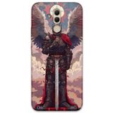 Gramaphone Huawei Mate 20 Lite ile Uyumlu Retro Desenli Telefon Kılıfı + Ekran Koruyucu - 5837