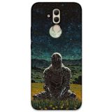 Gramaphone Huawei Mate 20 Lite ile Uyumlu Retro Desenli Telefon Kılıfı + Ekran Koruyucu - 5844