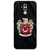 Gramaphone Huawei Mate 20 Lite ile Uyumlu Türk Desenli Telefon Kılıfı + Ekran Koruyucu - 5855