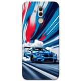 Gramaphone Huawei Mate 20 Lite Uyumlu Araba Desenli Telefon Kılıfı + Ekran Koruyucu - 5762