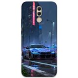 Gramaphone Huawei Mate 20 Lite Uyumlu Araba Desenli Telefon Kılıfı + Ekran Koruyucu - 5767