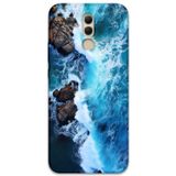 Gramaphone Huawei Mate 20 Lite Uyumlu Mermer Desenli Telefon Kılıfı + Ekran Koruyucu - 5810