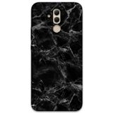 Gramaphone Huawei Mate 20 Lite Uyumlu Mermer Desenli Telefon Kılıfı + Ekran Koruyucu - 5815