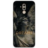 Gramaphone Huawei Mate 20 Lite Uyumlu Retro Desenli Telefon Kılıfı + Ekran Koruyucu - 5832