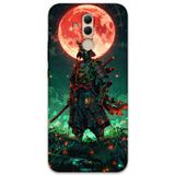 Gramaphone Huawei Mate 20 Lite Uyumlu Samuray Desenli Telefon Kılıfı + Ekran Koruyucu - 5822
