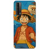 Gramaphone Huawei P Smart 2021 ile Uyumlu Anime Desenli Telefon Kılıfı + Ekran Koruyucu - 5753