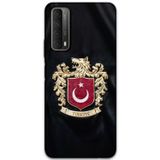 Gramaphone Huawei P Smart 2021 Uyumlu Türk Desenli Telefon Kılıfı + Ekran Koruyucu - 5855