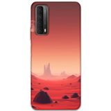 Gramaphone Huawei P Smart 2021 Uyumlu Uzay Desenli Telefon Kılıfı + Ekran Koruyucu - 5859