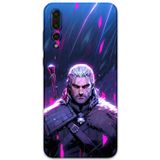 Gramaphone Huawei P20 Pro Uyumlu Geralt Desenli Telefon Kılıfı + Ekran Koruyucu - 5826