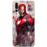 Gramaphone Huawei P20 Pro Uyumlu İronman Desenli Telefon Kılıfı + Ekran Koruyucu - 5828