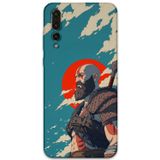 Gramaphone Huawei P20 Pro Uyumlu Kratos Desenli Telefon Kılıfı + Ekran Koruyucu - 5824