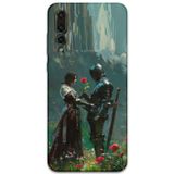 Gramaphone Huawei P20 Pro Uyumlu Retro Desenli Telefon Kılıfı + Ekran Koruyucu - 5839