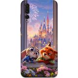 Gramaphone Huawei P20 Pro Uyumlu Zootopia Desenli Telefon Kılıfı + Ekran Koruyucu - 5943