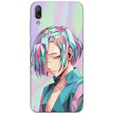 Gramaphone Huawei Y7 Prime 2019 Uyumlu Anime Desenli Telefon Kılıfı + Ekran Koruyucu - 5743