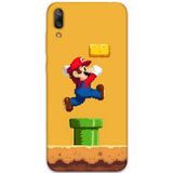 Gramaphone Huawei Y7 Prime 2019 Uyumlu Mario Desenli Telefon Kılıfı + Ekran Koruyucu - 5941