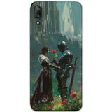 Gramaphone Huawei Y7 Prime 2019 Uyumlu Retro Desenli Telefon Kılıfı + Ekran Koruyucu - 5839