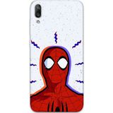Gramaphone Huawei Y7 Prime 2019 Uyumlu Spiderman Desenli Telefon Kılıfı + Ekran Koruyucu - 5830
