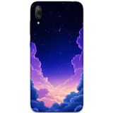 Gramaphone Huawei Y7 Prime 2019 Uyumlu Uzay Desenli Telefon Kılıfı + Ekran Koruyucu - 5867