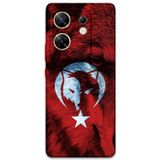 Gramaphone İnfinix Zero 30 4G Uyumlu Türk Bayrağı Desenli Telefon Kılıfı - 5856