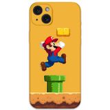 Gramaphone İphone 15 Plus Uyumlu Mario Desenli Telefon Kılıfı + Ekran Koruyucu - 5941