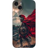 Gramaphone İphone 15 Plus Uyumlu Retro Desenli Telefon Kılıfı + Ekran Koruyucu - 5834