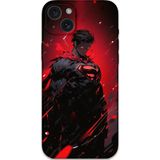 Gramaphone İphone 15 Plus Uyumlu Superman Desenli Telefon Kılıfı + Ekran Koruyucu - 5929