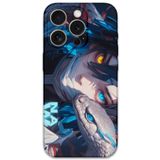 Gramaphone iPhone 15 Pro Max ile Uyumlu Anime Desenli Telefon Kılıfı + Ekran Koruyucu - 5748