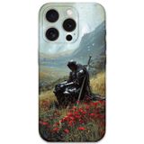 Gramaphone İphone 15 Pro Max Uyumlu Retro Desenli Telefon Kılıfı + Ekran Koruyucu - 5840