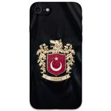 Gramaphone iPhone 8 ile Uyumlu Türk Desenli Telefon Kılıfı + Ekran Koruyucu - 5855
