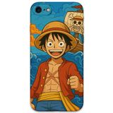 Gramaphone iPhone SE 2020 ile Uyumlu Anime Desenli Telefon Kılıfı + Ekran Koruyucu - 5753