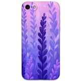 Gramaphone iPhone SE 2020 ile Uyumlu Çiçek Desenli Telefon Kılıfı + Ekran Koruyucu - 5798
