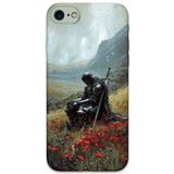 Gramaphone iPhone SE 2020 ile Uyumlu Retro Desenli Telefon Kılıfı + Ekran Koruyucu - 5840