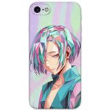 Gramaphone İphone Se 2020 Uyumlu Anime Desenli Telefon Kılıfı + Ekran Koruyucu - 5743