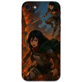 Gramaphone İphone Se 2020 Uyumlu Anime Desenli Telefon Kılıfı + Ekran Koruyucu - 5744