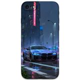 Gramaphone İphone Se 2020 Uyumlu Araba Desenli Telefon Kılıfı + Ekran Koruyucu - 5767