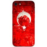 Gramaphone İphone Se 2020 Uyumlu Türk Bayrağı Desenli Telefon Kılıfı + Ekran Koruyucu - 5847