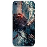 Gramaphone iPhone SE 2022 ile Uyumlu Anime Desenli Telefon Kılıfı + Ekran Koruyucu - 5749