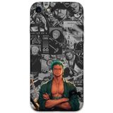Gramaphone iPhone SE 2022 ile Uyumlu Anime Desenli Telefon Kılıfı + Ekran Koruyucu - 5756