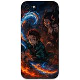 Gramaphone İphone Se 2022 Uyumlu Anime Desenli Telefon Kılıfı + Ekran Koruyucu - 5745