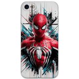 Gramaphone İphone Se 2022 Uyumlu Spiderman Desenli Telefon Kılıfı + Ekran Koruyucu - 5831