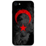 Gramaphone İphone Se 2022 Uyumlu Türk Bayrağı Desenli Telefon Kılıfı + Ekran Koruyucu - 5852