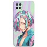 Gramaphone Oppo A15s ile Uyumlu Anime Desenli Telefon Kılıfı + Ekran Koruyucu - 5743